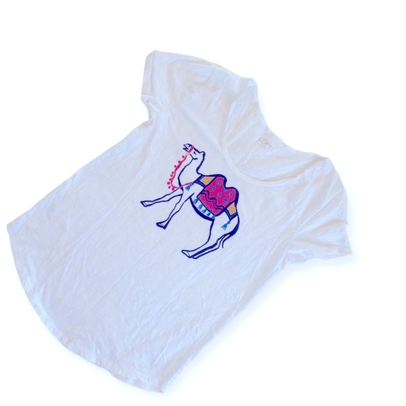 Loft camel print  Shirt - Picture 1 of 3